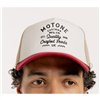 cafe 4 racer - Motone CRAFTY Trucker Cap - Red/Ecru/White - Motone Caps 