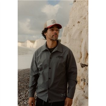 cafe 4 racer - Motone CRAFTY Trucker Cap - Red/Ecru/White - Motone Caps 