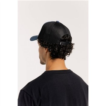 cafe 4 racer - Motone SUEDEHEAD Trucker Cap - BLUE SUEDE - Motone Caps 