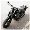 cafe 4 racer - Up-And-Over Riser Kit for One Inch Bars - Black - Motone Triumph Bonneville 