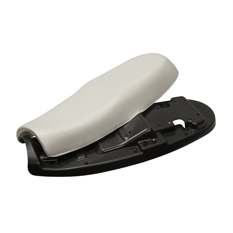 cafe 4 racer - Bonneville Seat Base Kit - ABS Seat Pan incl Rubbers and Hooks + Dual Saddle Foam - Motone Triumph Bonneville 