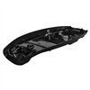 cafe 4 racer - Bonneville Seat Base Kit - ABS Seat Pan incl Rubbers and Hooks + Dual Saddle Foam - Motone Triumph Bonneville 