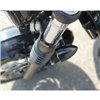 cafe 4 racer - Wrap-Around Fork M8 (8mm) Indicator Turn Signal Bracket Clamps - Pair - 47mm - Black (Bobber) - Motone Triumph Bonneville 