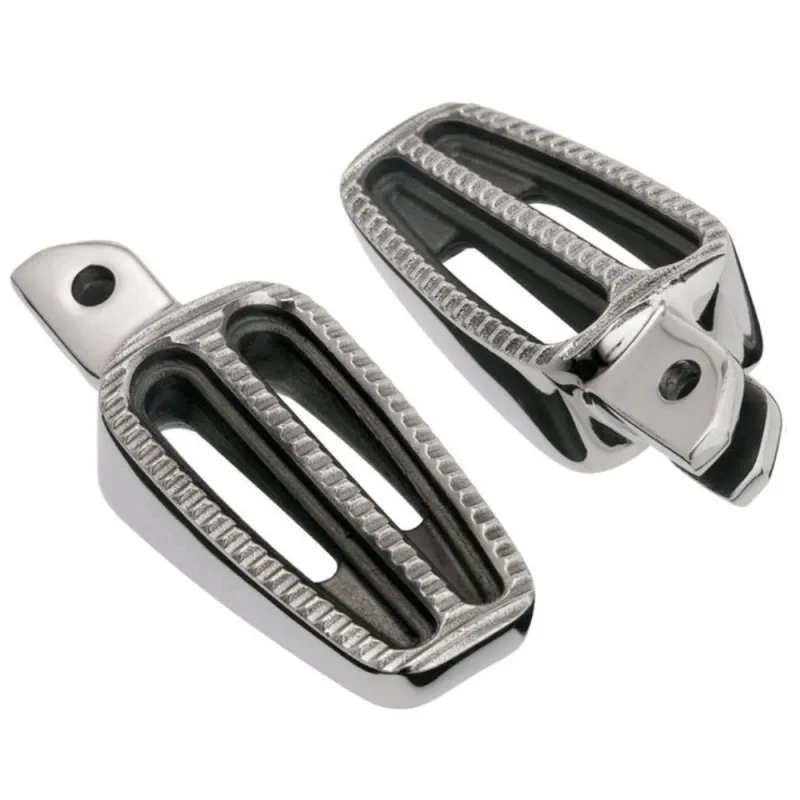 cafe 4 racer - Ranger Foot Pegs - Solo Rider Set - Polished - Motone Triumph Bonneville 