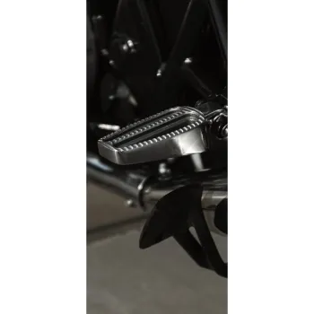cafe 4 racer - Ranger Foot Pegs - Solo Rider Set - Polished - Motone Triumph Bonneville 
