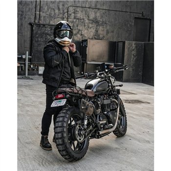 cafe 4 racer - Ranger Stupačky - Sada pre Jediného Jazdca - Leštené - Motone Triumph Bonneville 