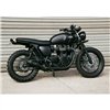 cafe 4 racer - The Zephyr - T120 Kryty nasávania / Ozdoba škrtacej klapky - Čierna - Motone Triumph Bonneville 