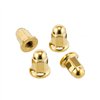 cafe 4 racer - Magnum Force - Brass Exhaust Clamp Nuts - Motone Triumph Bonneville 