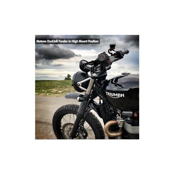 cafe 4 racer - Držiak predného blatníka/výstuže na motocykel - Motone Triumph Bonneville 