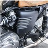 cafe 4 racer - Ribbed Side Panels - Matte Black - LHS ONLY (Scrambler) - Motone Triumph Bonneville 