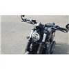 cafe 4 racer - Wrap-Around Fork M10 (10mm) Indicator Turn Signal Bracket Clamps - Pair - 47mm - Black (Bobber) - Motone Triumph Bonneville 