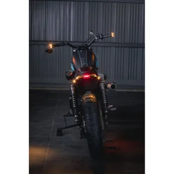 cafe 4 racer - Airbox Elimination Kit - Battery Box - Motone Triumph Bonneville 