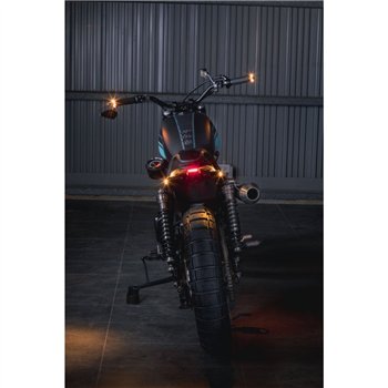 cafe 4 racer - Sada pro odstranění airboxu - krabička na baterii - Motone Triumph Bonneville 