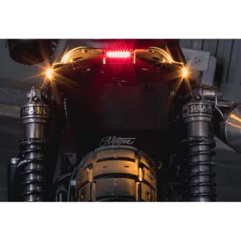 cafe 4 racer - Airbox Elimination Kit - Battery Box - Motone Triumph Bonneville 
