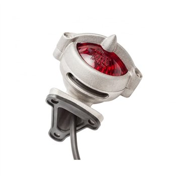 Bel Air Tail Light + Fender Mount Kit - Shot Blast