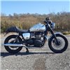 cafe 4 racer - Sada podkladu sedla Bonneville - ABS sedlová vana včetně gum a háčků + pěna Cafe Racer Hump - Motone Triumph Bonneville 