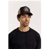 cafe 4 racer - Motone GARAGEGOALS Trucker Cap - Black Suede - Garage Bobber Graphic - Motone Caps 