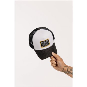 Motone COTTINPICKIN Trucker Cap - White Cotton Custom Patch