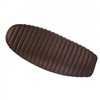 cafe 4 racer - The Viper- Low Profile Skinny Ribbed Seat - Tobacco Brown - Motone Triumph Bonneville 