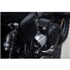 cafe 4 racer - Streamliner Sprocket Cover - Ribbed - Brushed Finish - LC - Street Twin/T100/T120 - Motone Triumph Bonneville 