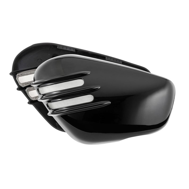 Ventura - Bobber/Speedmaster - Žebrované boční panely - Lesklá černá