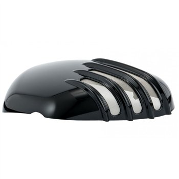 cafe 4 racer - Street Twin - Ribbed Side Panels - Gloss Black - Motone Triumph Bonneville 
