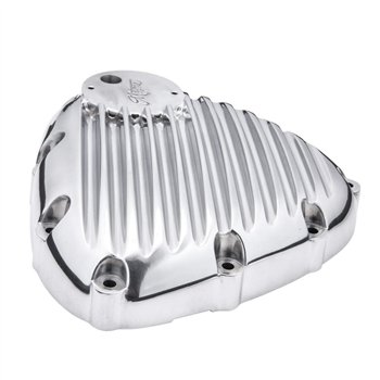 cafe 4 racer - Finned Timing/Stator Cover - Polish - Motone Triumph Bonneville 
