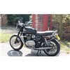 cafe 4 racer - Odznak spojky - žebrovaný - leštěný - Motone Triumph Bonneville 