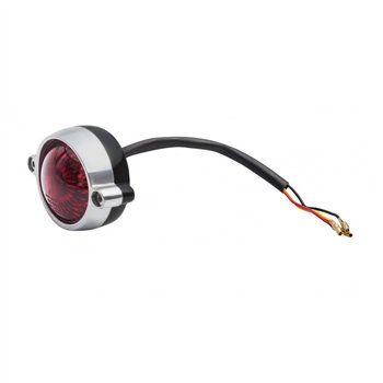 cafe 4 racer - Eldorado Tail Light - LED - Black/Polish - Motone LED Rear lights 