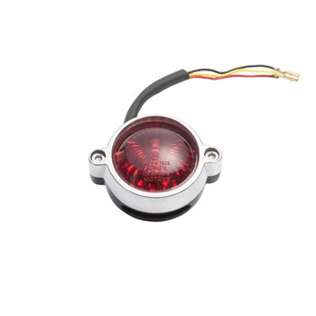 cafe 4 racer - Eldorado Tail Light - LED - Black/Polish - Motone LED Rear lights 