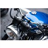 cafe 4 racer - Lay Flat Dash - Guage - Speedo/Tacho Clock Mount Bracket - VDO - Motone Triumph Bonneville 