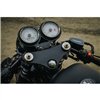 cafe 4 racer - Lay Flat Dash - Guage - Speedo/Tacho Clock Mount Bracket - VDO - Motone Triumph Bonneville 