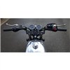 cafe 4 racer - Lay Flat Dash - Guage - Speedo/Tacho Clock Mount Bracket - VDO - Motone Triumph Bonneville 