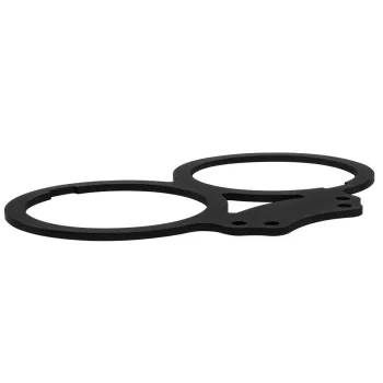 cafe 4 racer - Lay Flat Dash - Guage - Speedo/Tacho Clock Mount Bracket - VDO - Motone Triumph Bonneville 