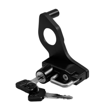cafe 4 racer - Left+Right Side Shock Mount Helmet Lock Kits - Motone Triumph Bonneville 