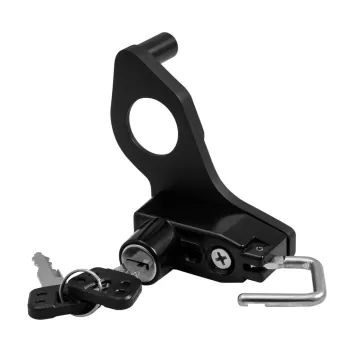 cafe 4 racer - Left+Right Side Shock Mount Helmet Lock Kits - Motone Triumph Bonneville 