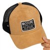 cafe 4 racer - Motone SANDDUNE  Trucker Cap - Sand Suede Custom Patch - Motone Caps 