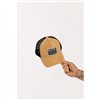 cafe 4 racer - Motone SANDDUNE  Trucker Cap - Sand Suede Custom Patch - Motone Caps 