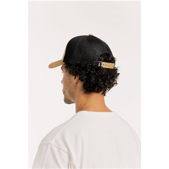 cafe 4 racer - Motone SANDDUNE  Trucker Cap - Sand Suede Custom Patch - Motone Caps 