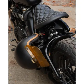 cafe 4 racer - Triumph Bobber Helmet Lock Kit (and Speedmaster) - Motone Bonneville Bobber 2016-NOW 