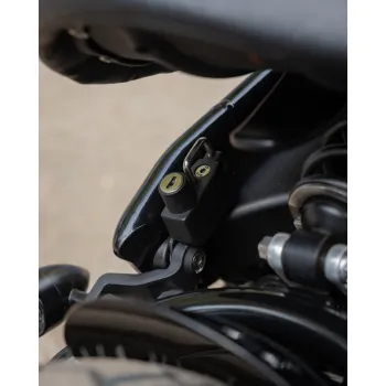 cafe 4 racer - Triumph Bobber Helmet Lock Kit (and Speedmaster) - Motone Bonneville Bobber 2016-NOW 