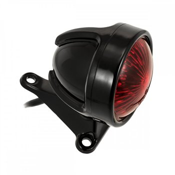 cafe 4 racer - Reprobate Tail Light - LED - GLOSS BLACK - Motone LED Rear lights 