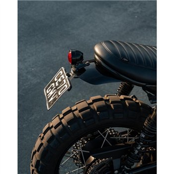 cafe 4 racer - Reprobate Tail Light - LED - GLOSS BLACK - Motone LED Rear lights 