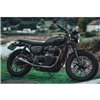 cafe 4 racer - Tanto Chain Guard - Wrinkle Black Finish - Motone Triumph Bonneville 