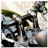 cafe 4 racer - Up-And-Over Riser Kit for 22mm Bars - Black - Motone Triumph Bonneville 