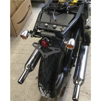 cafe 4 racer - Eldorado Light in Black - Tail Tidy - Loom - Kit - Motone Triumph Bonneville 