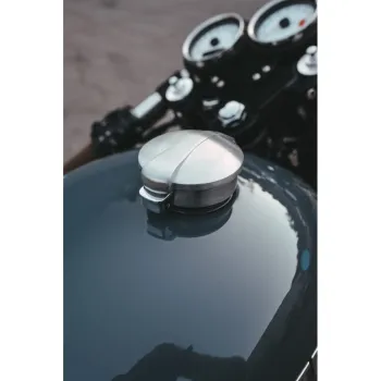 cafe 4 racer - Rychloupínací hliníkové šrouby sedadla - černé - Motone Triumph Bonneville 