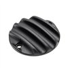 cafe 4 racer - Points ACG Cover/Badge - Ribbed - Black - Motone Triumph Bonneville 