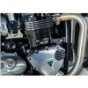 cafe 4 racer - Body ACG Kryt/Štítek - Žebrovaný - Černý - Motone Triumph Bonneville 