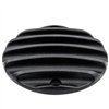 cafe 4 racer - Clutch Badge - Ribbed - Black - Motone Triumph Bonneville 
